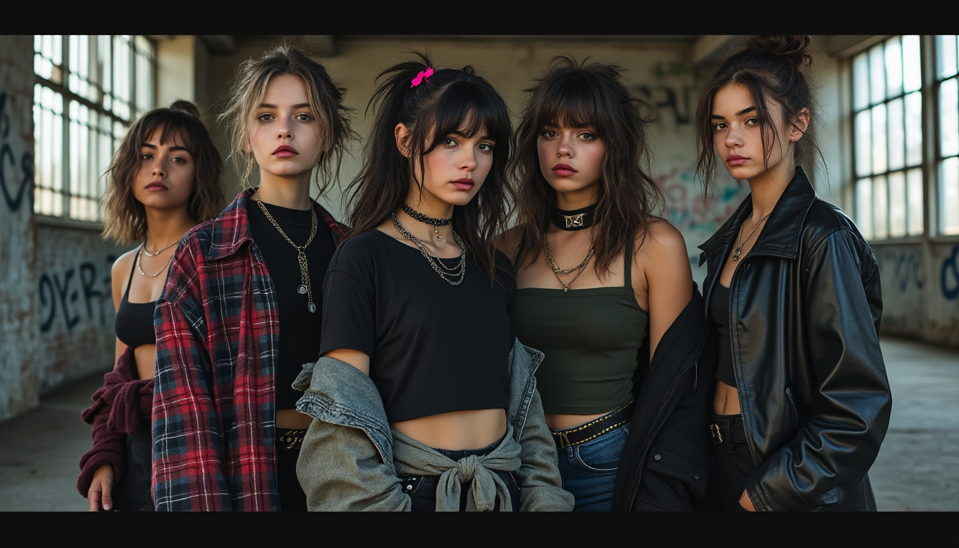 lauthenticite du grunge quand lesthetique des filles grunge simpose
