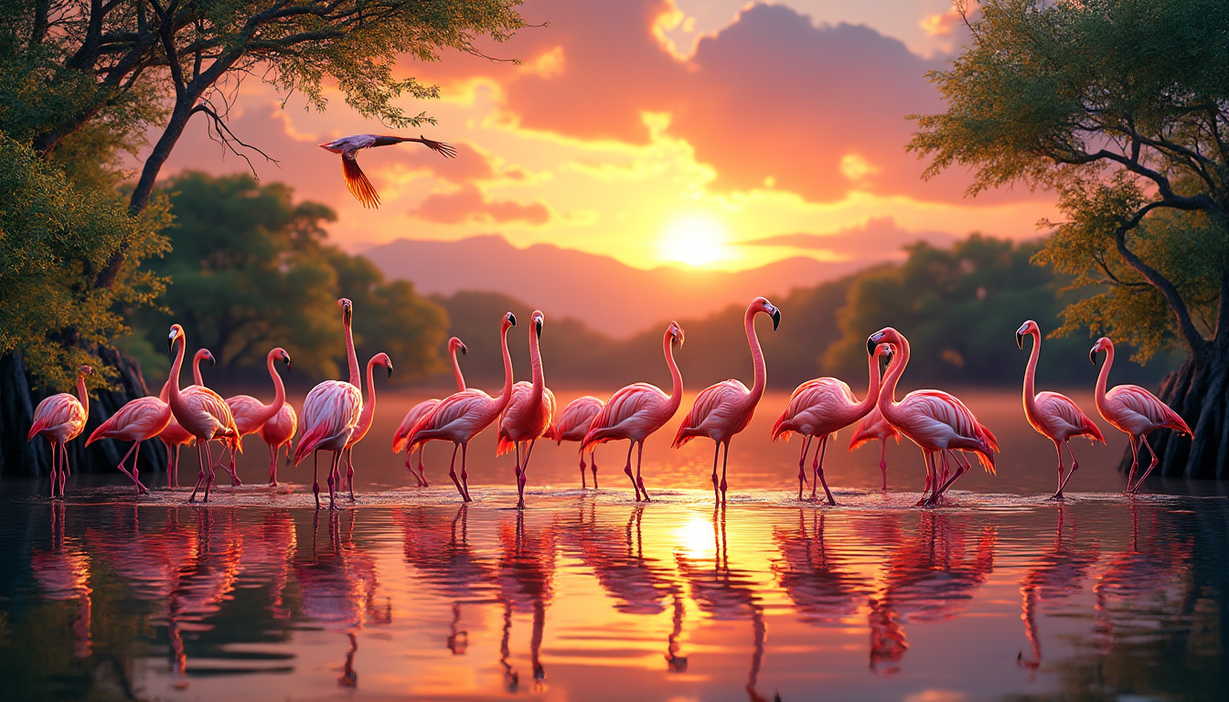 explorez la beauté des flamants roses dans la réserve de celestún, au mexique. admirez leur élégance et découvrez la biodiversité unique de cet écosystème préservé.