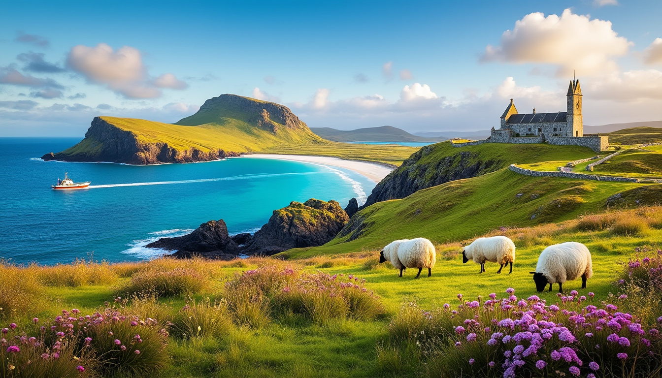 découvrez l'écosse comme jamais auparavant avec notre itinéraire inoubliable de 5 jours, explorant les magnifiques îles de mull, iona et staffa. admirez des paysages époustouflants, une riche culture et une faune fascinante, tout en profitant de chaque instant dans ces joyaux cachés des hébrides intérieures.