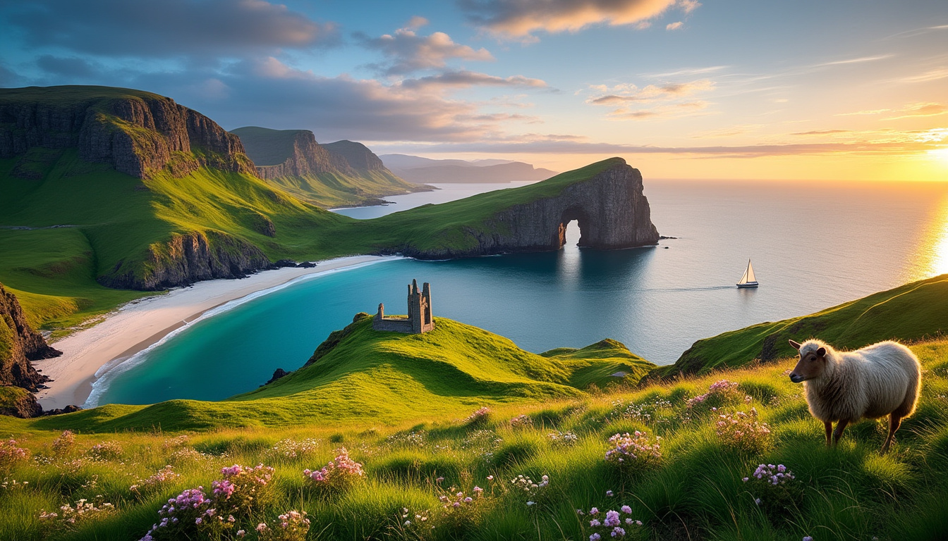 découvrez l'écosse à travers un itinéraire inoubliable de 5 jours, explorant les magnifiques îles de mull, iona et staffa. partez à l'aventure au cœur de paysages époustouflants, de charmants villages et de riches patrimoine culturel. une expérience unique qui éveillera vos sens et vous laissera des souvenirs impérissables.