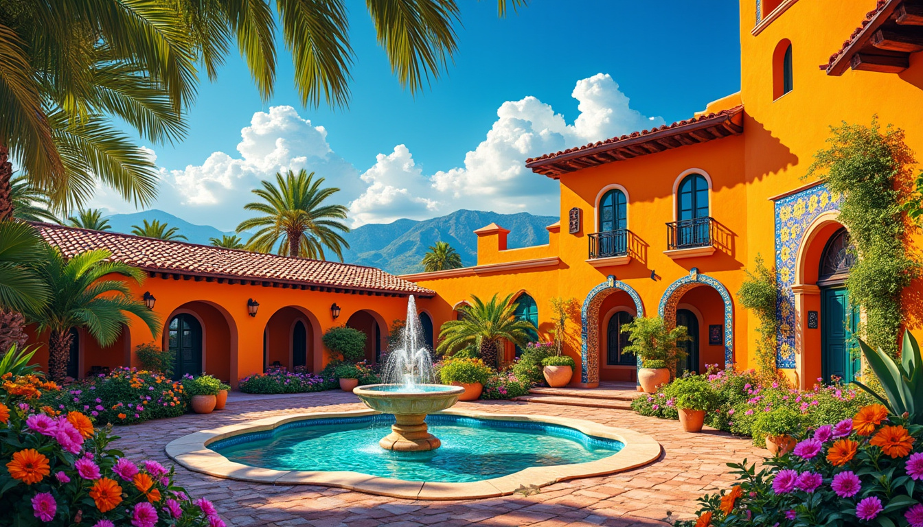 découvrez le mexique sous un nouveau jour en vous évadant dans une hacienda flamboyante, où les couleurs vives et l'architecture traditionnelle vous transportent dans un univers enchanteur. un séjour mémorable vous attend au cœur de ce pays riche en culture et en paysages.