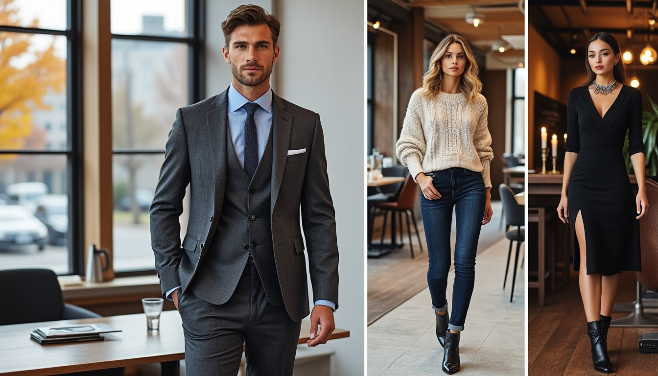 découvrez les tenues parfaites pour chaque type de rendez-vous cet hiver et apprenez à allier style et confort. ne laissez pas le stress vous envahir, nous vous guidons pour être élégant en toutes circonstances.