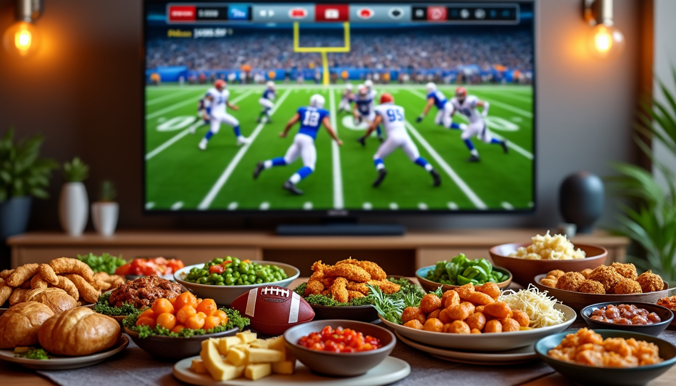 découvrez des recettes irrésistibles à préparer pour le dimanche du super bowl ! éveillez vos papilles avec des plats savoureux, idéaux pour ravir vos invités et profiter de ce moment convivial. transformez votre événement en une fête gourmande avec nos idées gourmandes.