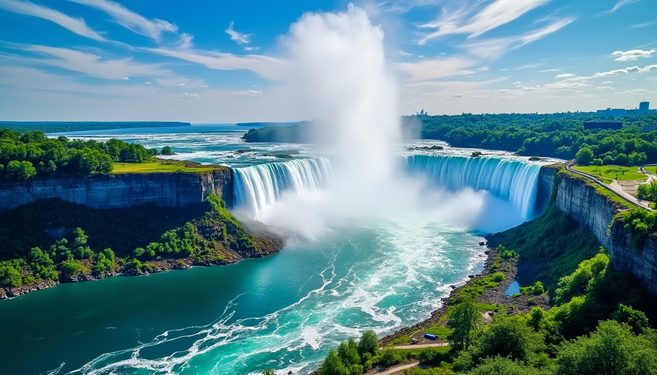 plongez dans l'aventure unique des chutes du niagara lors d'une journée inoubliable au canada. explorez la majesté des eaux folles, admirez des panoramas époustouflants et créez des souvenirs mémorables au cœur de l'une des merveilles naturelles les plus impressionnantes du monde.