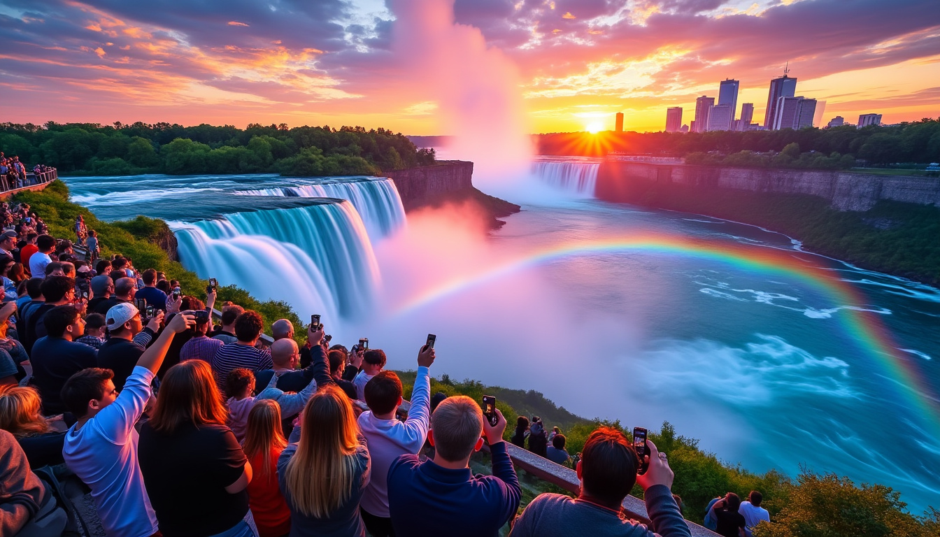 découvrez les majestueuses chutes du niagara lors d'une journée inoubliable au canada. plongez dans la beauté naturelle, vivez des sensations fortes et explorez les activités fascinantes qui font de cet endroit une véritable merveille du monde.