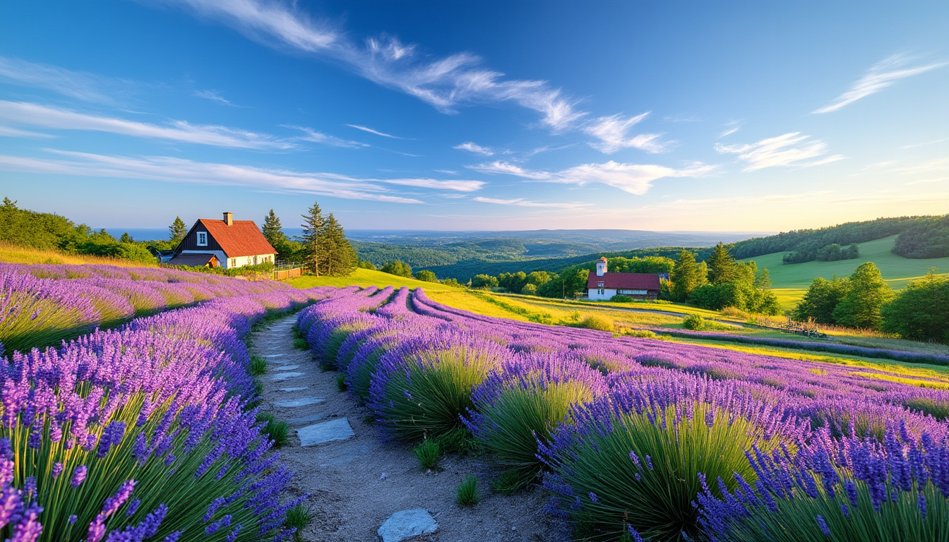 plongez dans la magie des champs de lavande du québec ! découvrez un paysage enchanteur, une expérience unique au canada, où la nature s'épanouit en couleurs et en parfums. ne manquez pas cette aventure sensorielle inoubliable.