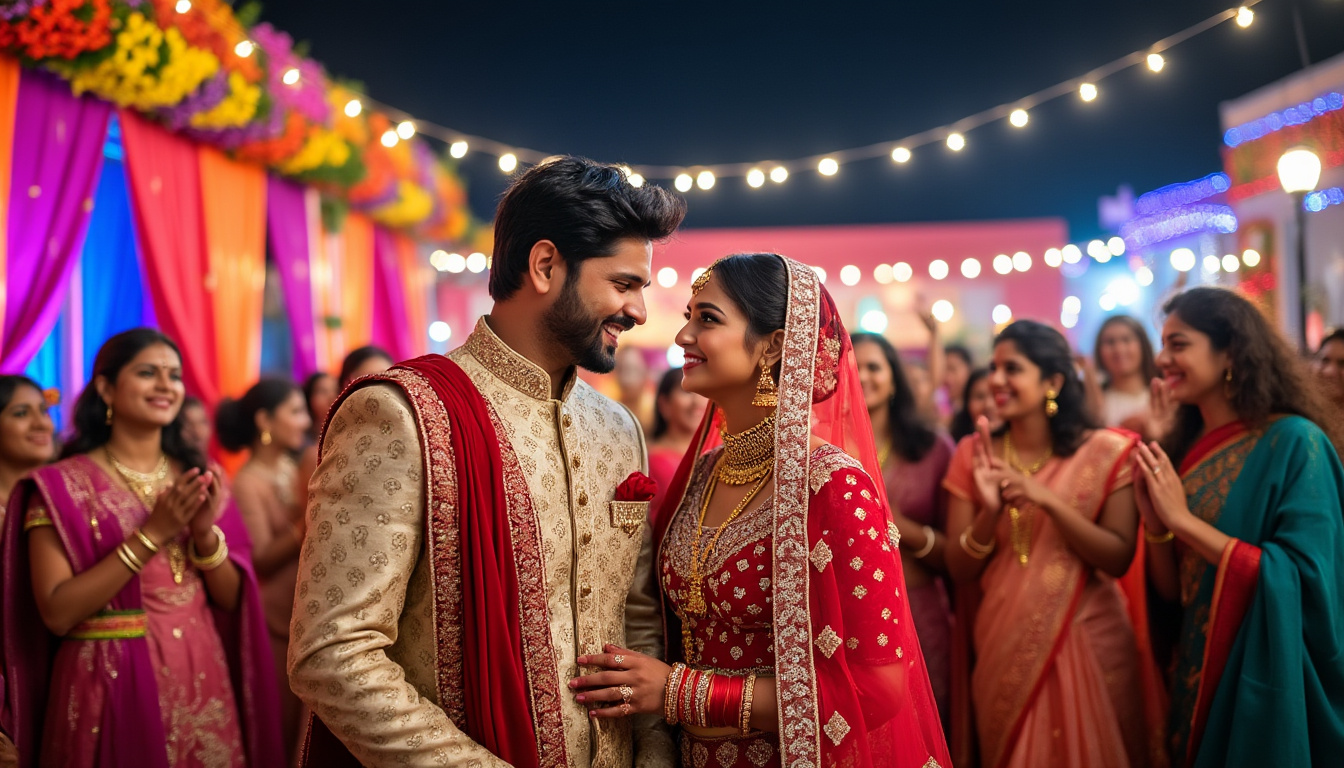 découvrez l'émerveillement d'un mariage indien, une expérience féerique digne des plus beaux films bollywood. plongée au cœur des traditions, des couleurs éclatantes et des émotions vibrantes qui font de chaque cérémonie un moment inoubliable.