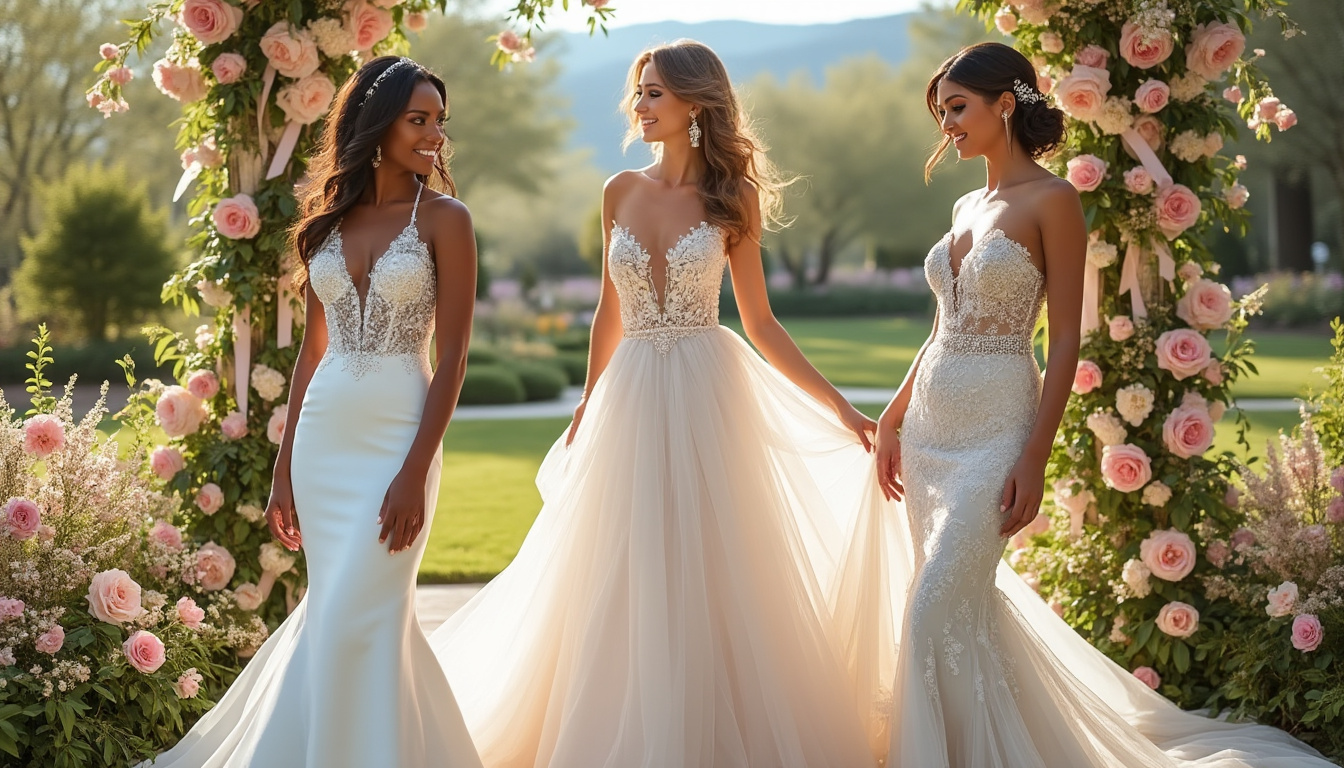découvrez notre sélection de robes de mariée printanières, soigneusement validées par des éditeurs experts. parfaites pour chaque type de cérémonie, ces créations allient élégance et fraîcheur, vous garantissant un look inoubliable pour le jour de votre mariage.
