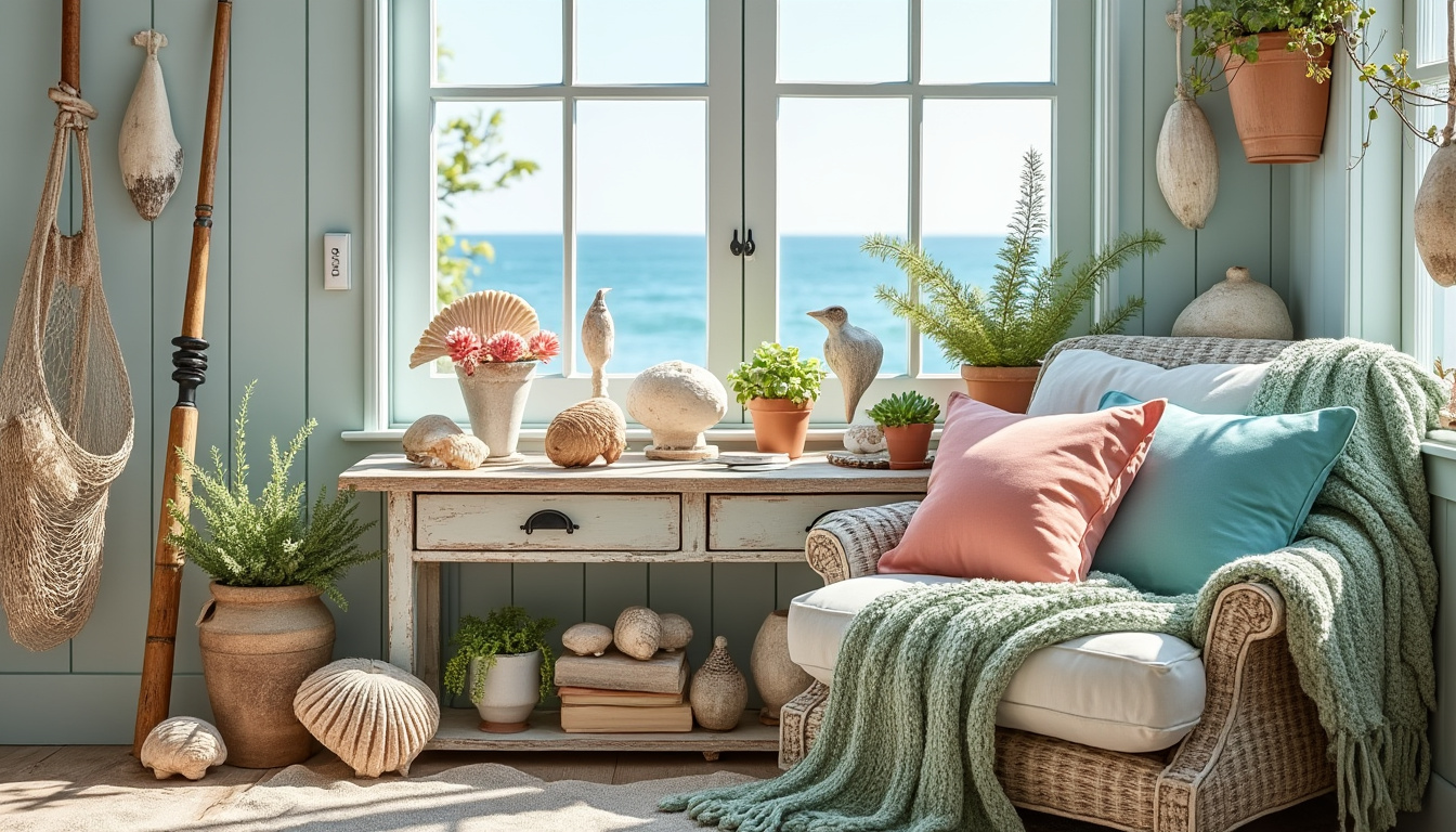 plongez dans l'univers de l'esthétique du pêcheur, la tendance chic des mamies côtières. apprenez à intégrer ce style unique chez vous avec des conseils pratiques et des idées inspirantes pour un intérieur à la fois chaleureux et élégant.