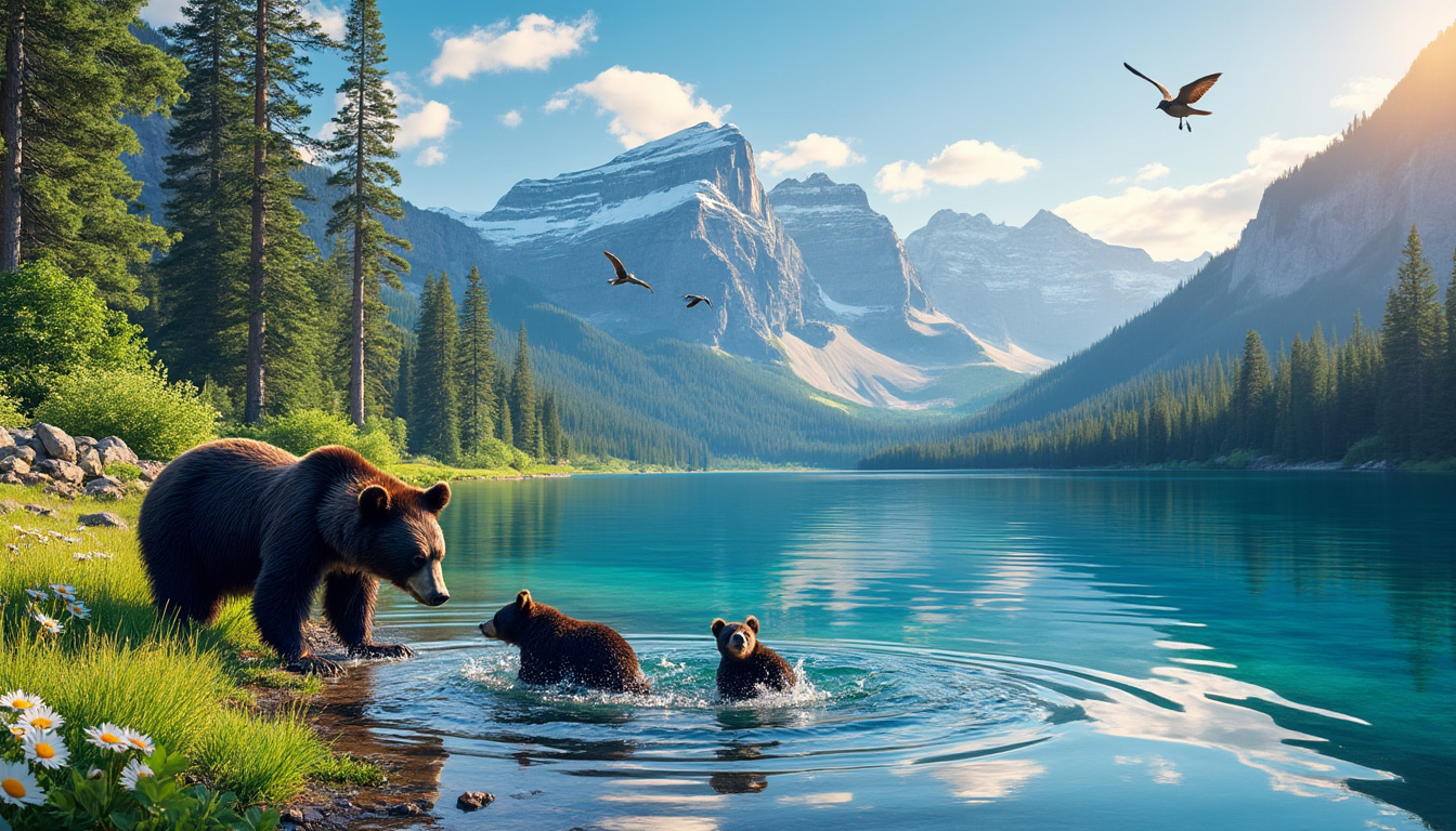 découvrez une journée inoubliable au canada, où l'aventure vous attend à travers la nature sauvage. à la rencontre des ours, vivez des moments uniques et immersifs au cœur de paysages époustouflants. plongez dans l'expérience et admirez ces majestueux animaux dans leur habitat naturel.