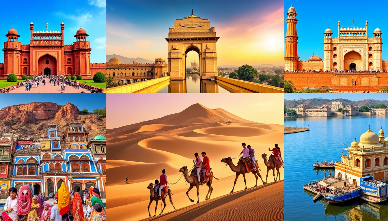 découvrez une aventure inoubliable de 15 jours au rajasthan, avec un itinéraire fascinant qui débute à delhi. explorez les palais majestueux, les forts historiques et vivez la culture vibrante de cette région unique de l'inde. préparez-vous à une expérience inégalée mêlant tradition, paysages époustouflants et rencontres authentiques.
