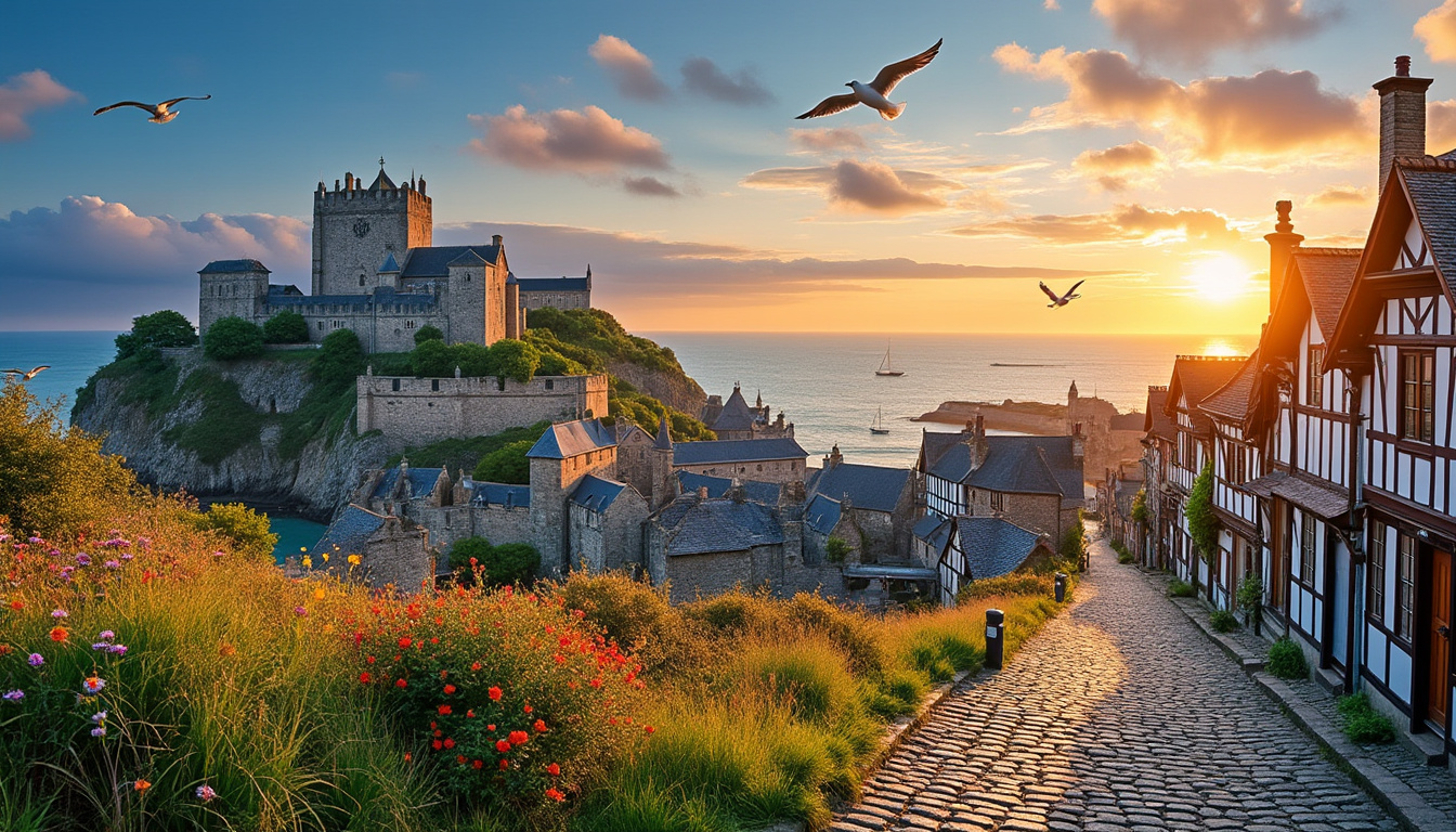 découvrez la beauté sauvage de la bretagne à travers une évasion inoubliable à saint-malo et au cap fréhel. plongez dans l'histoire maritime, admirez les paysages côtiers époustouflants et profitez des trésors culturels de cette région enchanteresse.