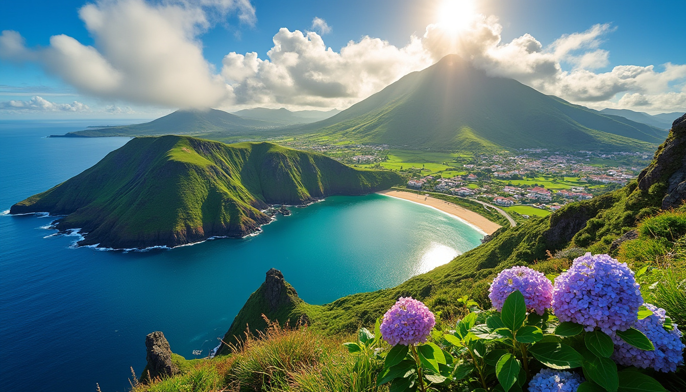 explorez les merveilles des açores avec notre guide des 10 incontournables. entre paysages à couper le souffle, culture riche et nature préservée, découvrez pourquoi cet archipel portugais est une destination à ne pas manquer. plongez dans l'aventure !