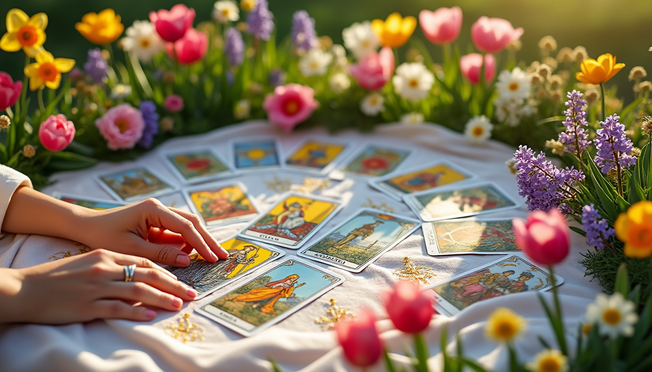 découvrez comment votre lecture de tarot du printemps vous guide vers la patience et l'ancrage. explorez les influences énergétiques de cette saison et apprenez à cultiver votre bien-être intérieur grâce aux conseils des arcanes.