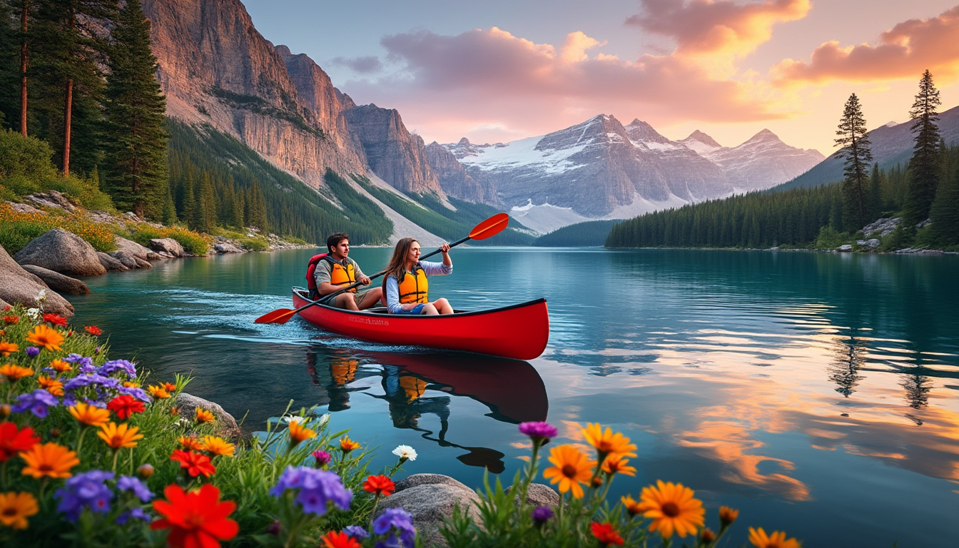 découvrez la magie du canada à travers nos aventures en canoë! naviguez sur des eaux cristallines, explorez des paysages à couper le souffle et vivez des expériences uniques en pleine nature. rejoignez-nous pour une expérience inoubliable au cœur du rêve canadien!