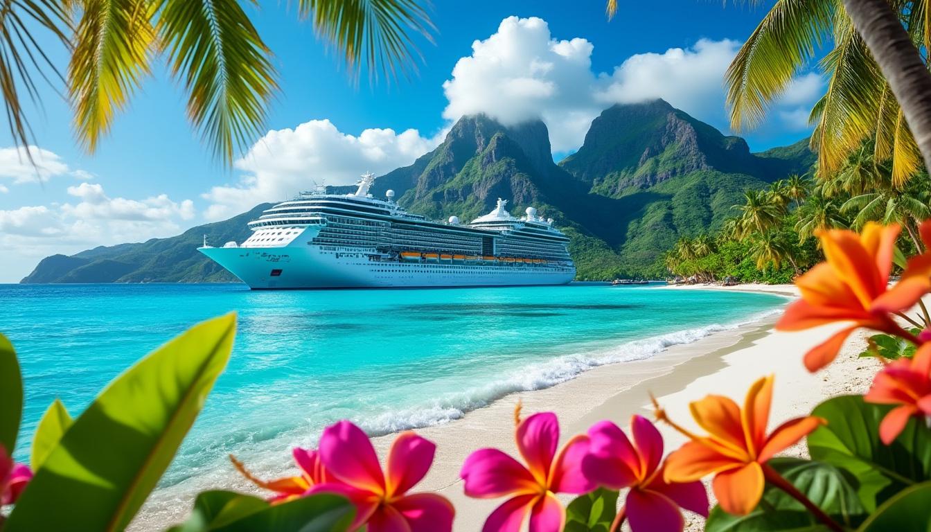 plongez dans la beauté de la polynésie française avec une croisière inoubliable à tahiti. explorez des paysages à couper le souffle, des plages de sable blanc et une culture riche qui vous enchantera à chaque escale. réalisez votre rêve d'évasion dans ce paradis tropical!