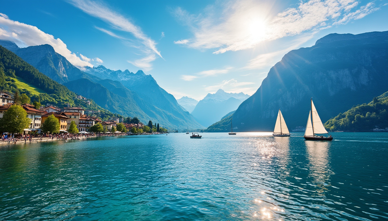 partez à la découverte de lugano, une perle suisse où le lac enchanteur rencontre des sommets majestueux. profitez d'une escapade inoubliable alliant nature, culture, et gastronomie. explorez les charmants paysages et laissez-vous séduire par le style de vie alpin.