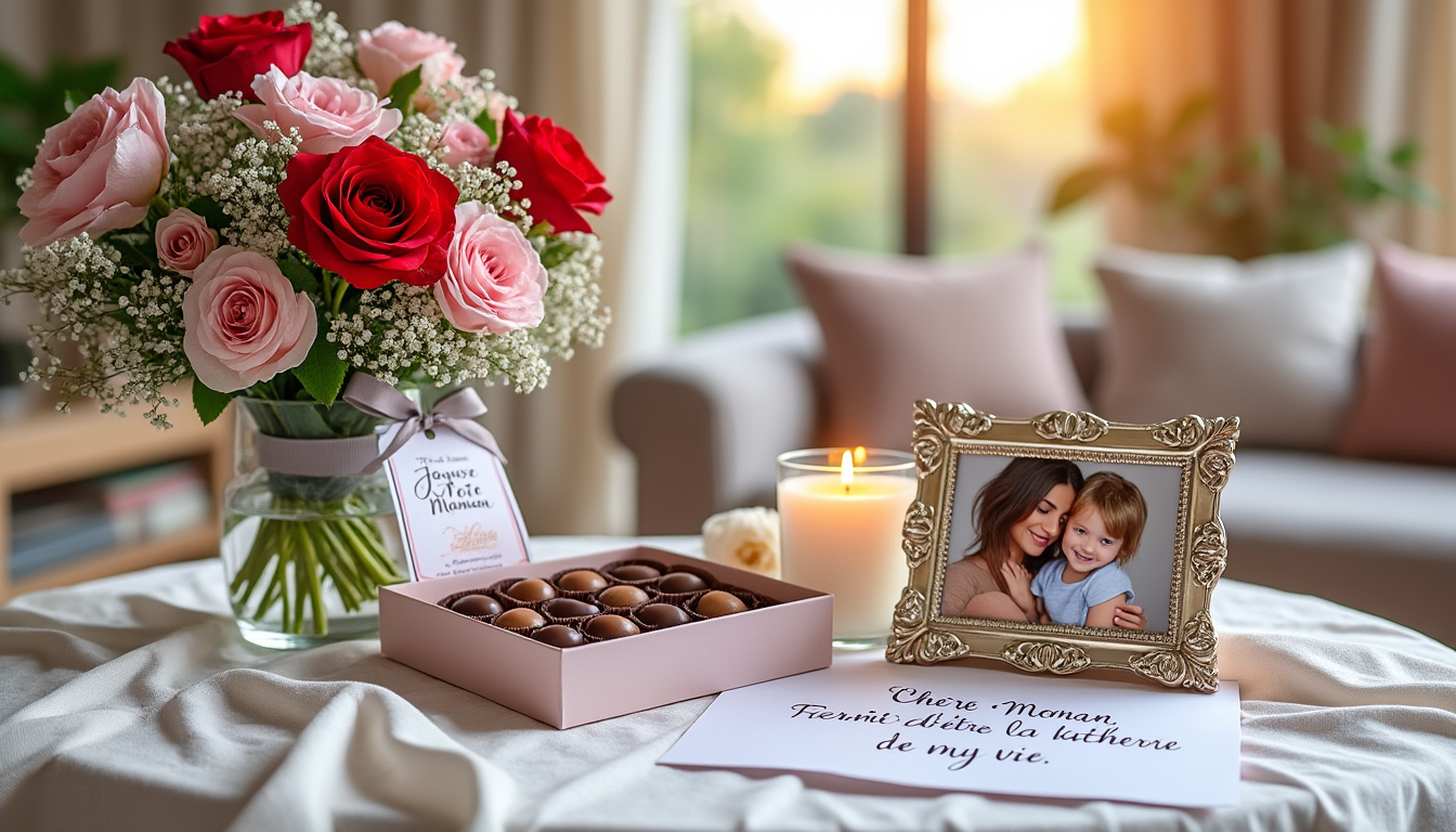 découvrez nos idées de cadeaux de dernière minute pour la fête des mères ! trouvez le présent parfait à offrir d'ici dimanche prochain, qu'il s'agisse de petites attentions ou de surprises mémorables. faites plaisir à votre maman avec une touche d'amour et de créativité.