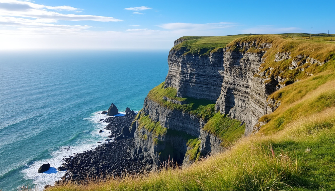 explorez howth, un magnifique village irlandais à proximité de dublin, connu pour ses falaises vertigineuses et ses paysages à couper le souffle. découvrez ses sentiers côtiers, ses vues panoramiques sur l'océan atlantique et ses délicieuses spécialités culinaires, le tout dans un cadre naturel exceptionnel.