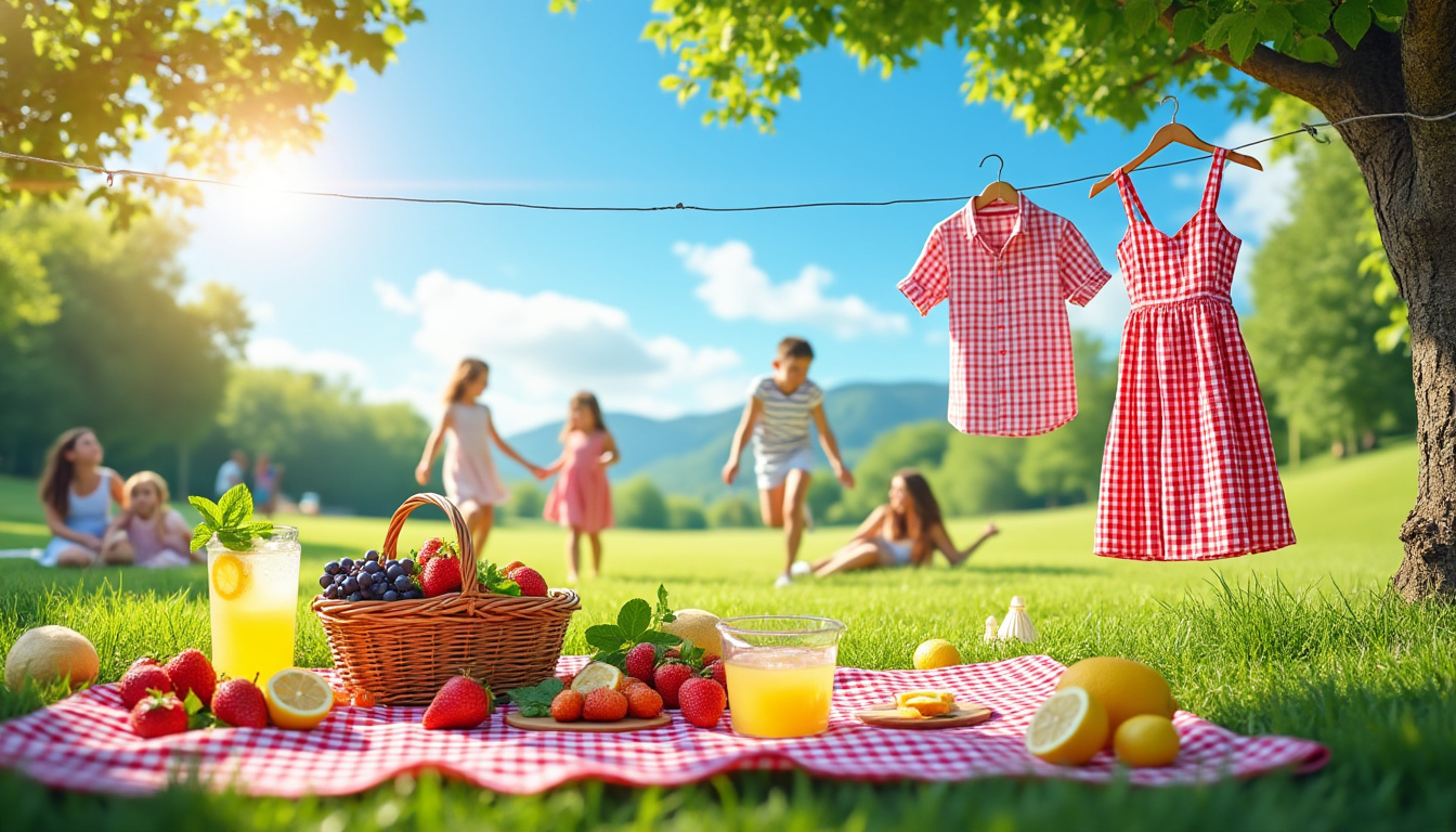 découvrez le vichy, l'imprimé incontournable de l'été ! apprenez comment l'adopter avec style tout au long de la saison, de vos tenues de plage aux soirées estivales.