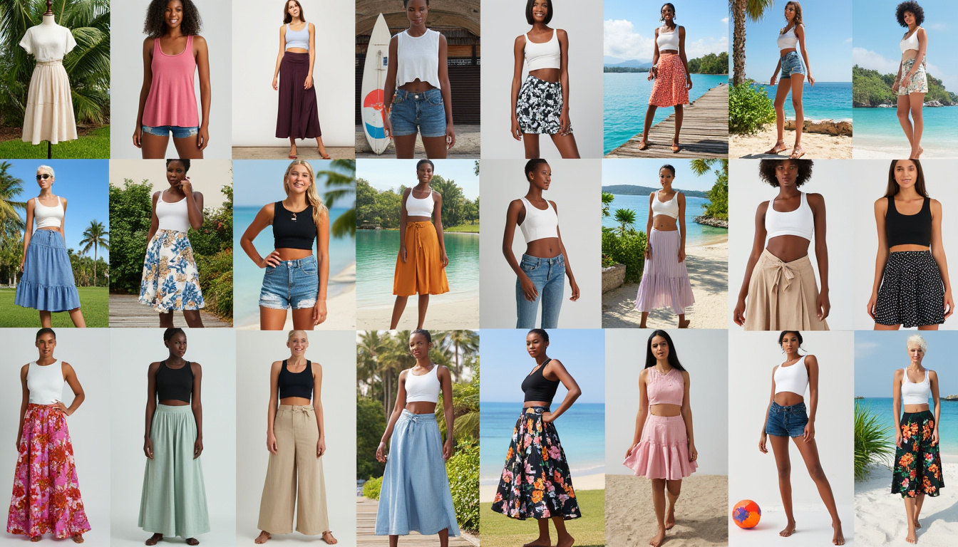 découvrez ma sélection estivale incontournable : 15 modèles de débardeurs et jupes à ajouter à votre collection 2025. trouvez l'inspiration pour un style chic et décontracté cet été !