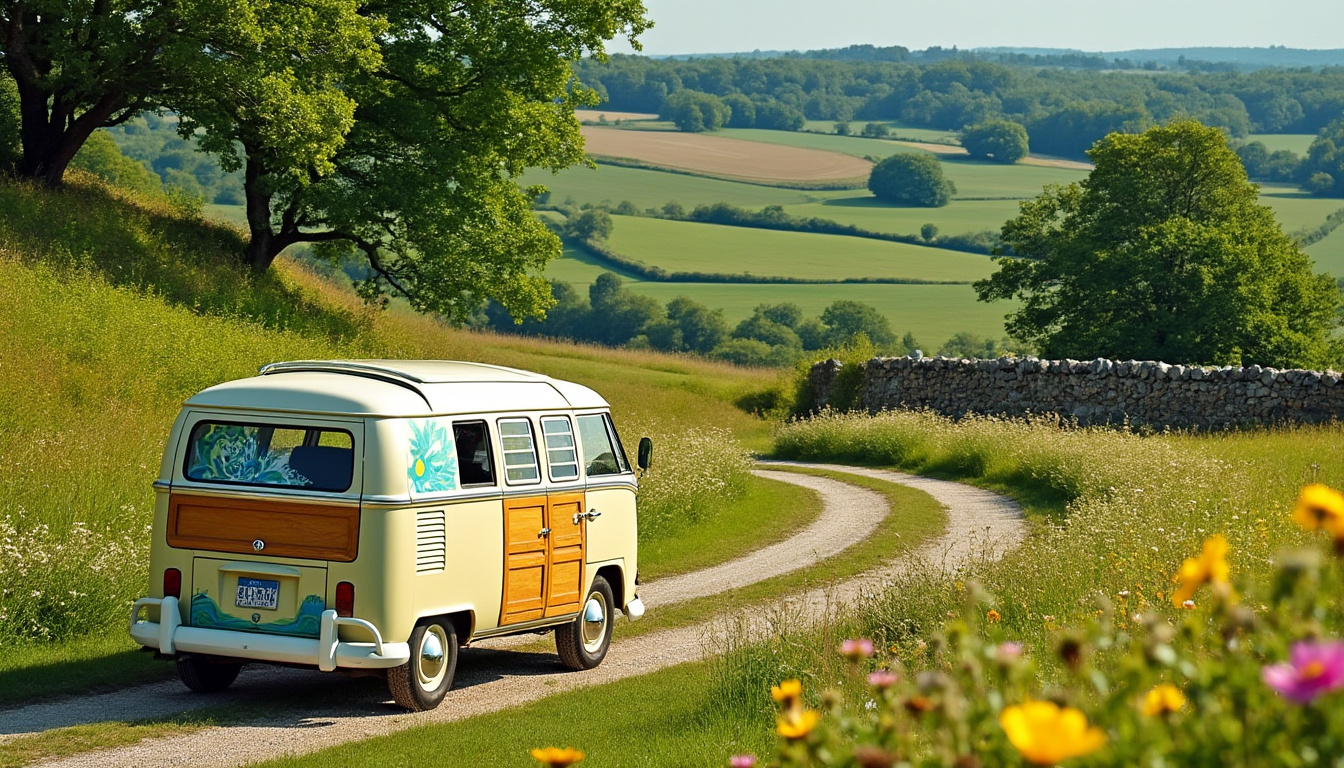 partez à l'aventure en normandie avec notre road trip inoubliable à travers l'eure en van vintage. explorez des paysages pittoresques, des villages charmants et plongez dans l'histoire riche de cette région fascinante. vivez des moments mémorables au rythme de la nature et de la liberté sur les routes normandes.