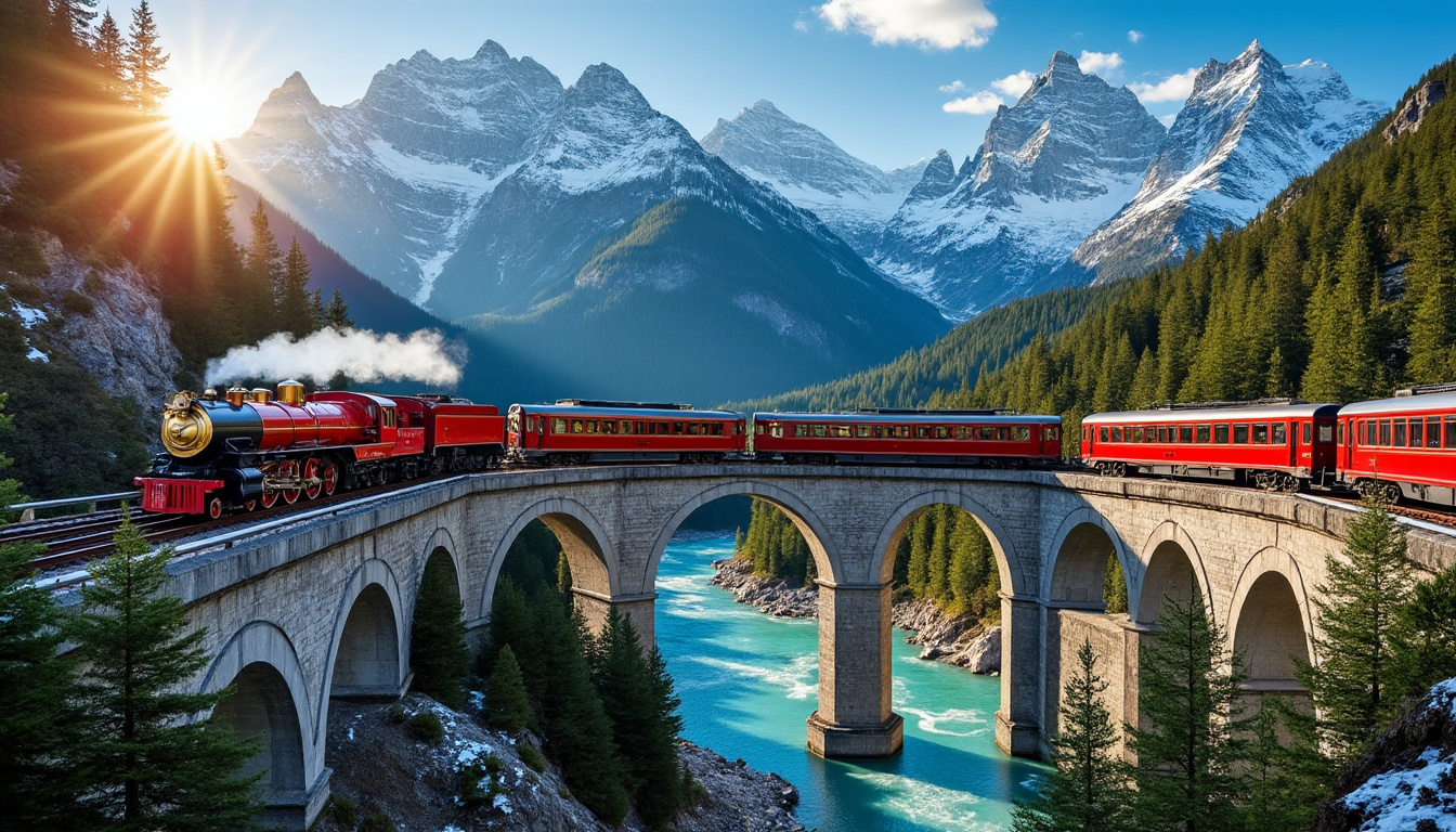 découvrez le bernina express, un voyage ferroviaire d'exception à travers les paysages époustouflants de la suisse. embarquez pour une aventure inoubliable alliant confort et panoramas à couper le souffle, entre montagnes majestueuses et vallées verdoyantes.