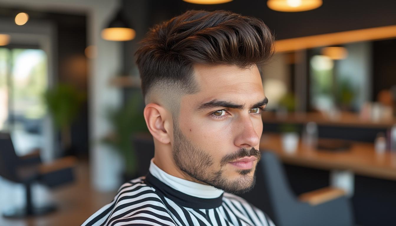 découvrez la coupe homme court, la tendance incontournable qui s'adapte à tous les styles. moderne et polyvalente, cette coiffure vous garantit une allure élégante et soignée. que vous soyez à la recherche d'un look chic ou décontracté, la coupe courte saura mettre en valeur votre personnalité.