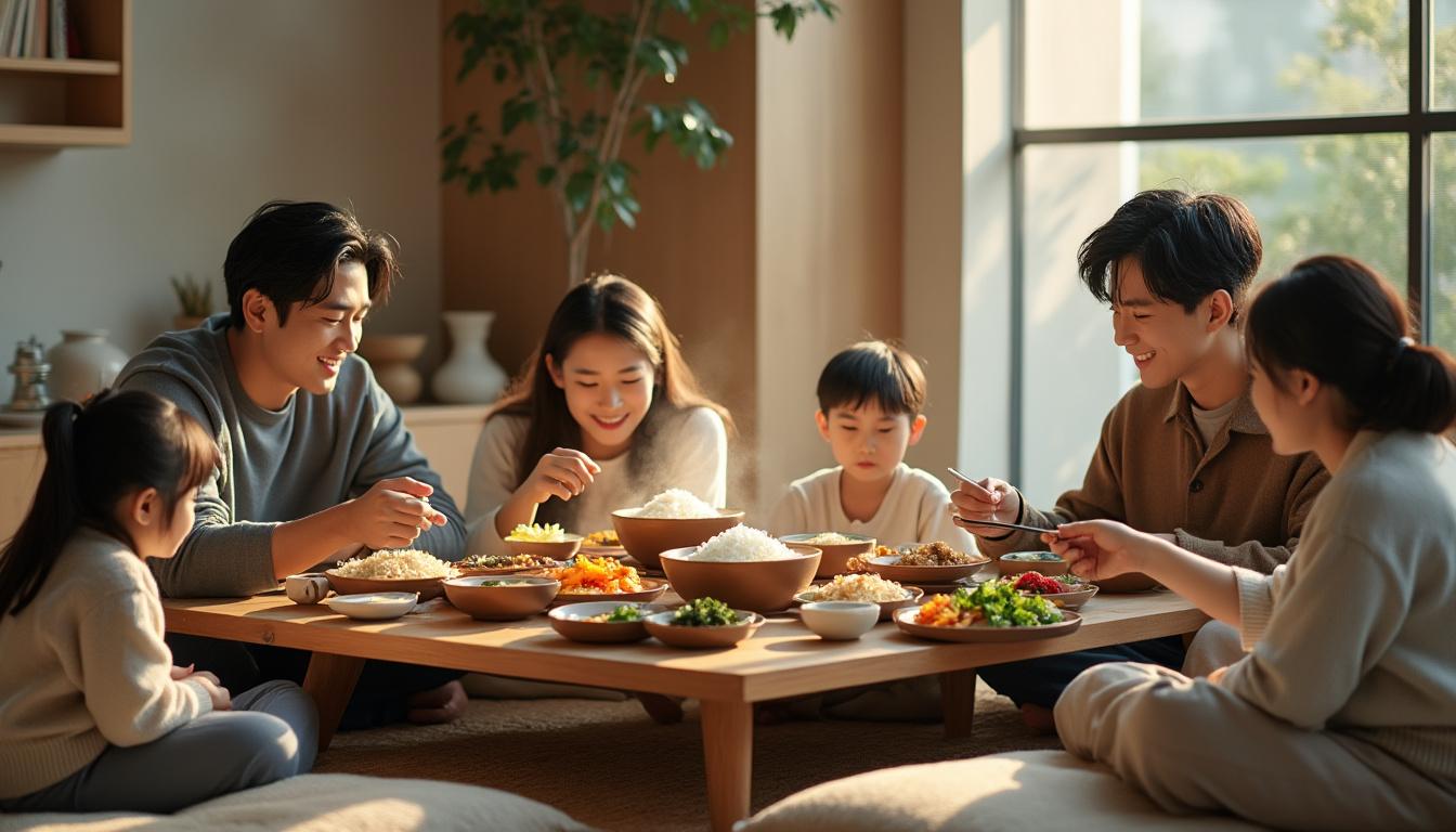 découvrez les habitudes alimentaires des coréens et les heures auxquelles ils prennent leurs repas au quotidien.