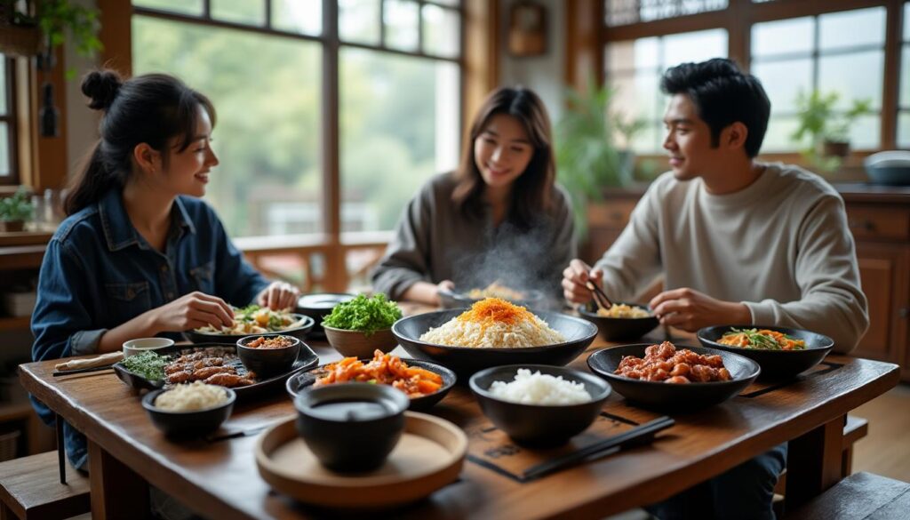 découvrez les habitudes alimentaires en corée et à quelle heure les coréens prennent leurs repas principaux tout au long de la journée.