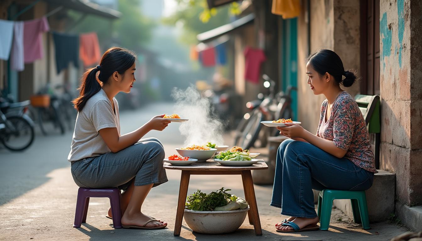 découvrez les horaires traditionnels des repas au vietnam et comment ils reflètent la culture locale.
