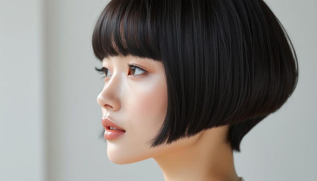 découvrez la coupe au carré court plongeant, la tendance coiffure incontournable de 2025 pour un look moderne et élégant.