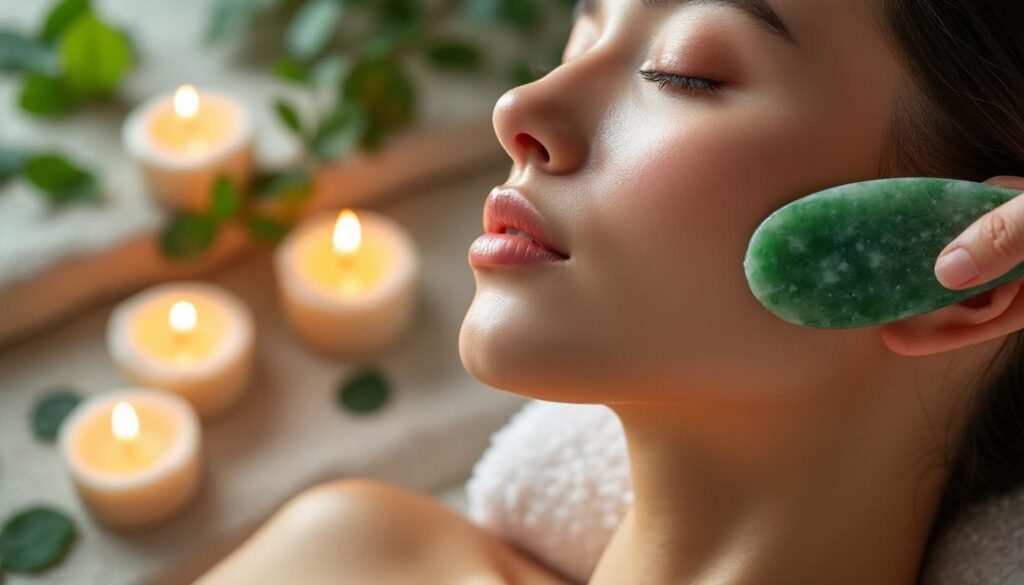 découvrez les bienfaits du gua sha pour améliorer la santé de votre peau et favoriser votre bien-être. apprenez comment cette technique traditionnelle peut revitaliser votre teint et détendre votre corps.