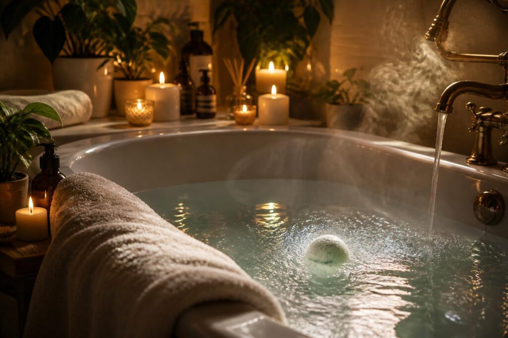 découvrez nos bombes de bain pour transformer votre baignoire en un espace de détente unique et sensoriel. profitez d'un moment de bien-être absolu chez vous.