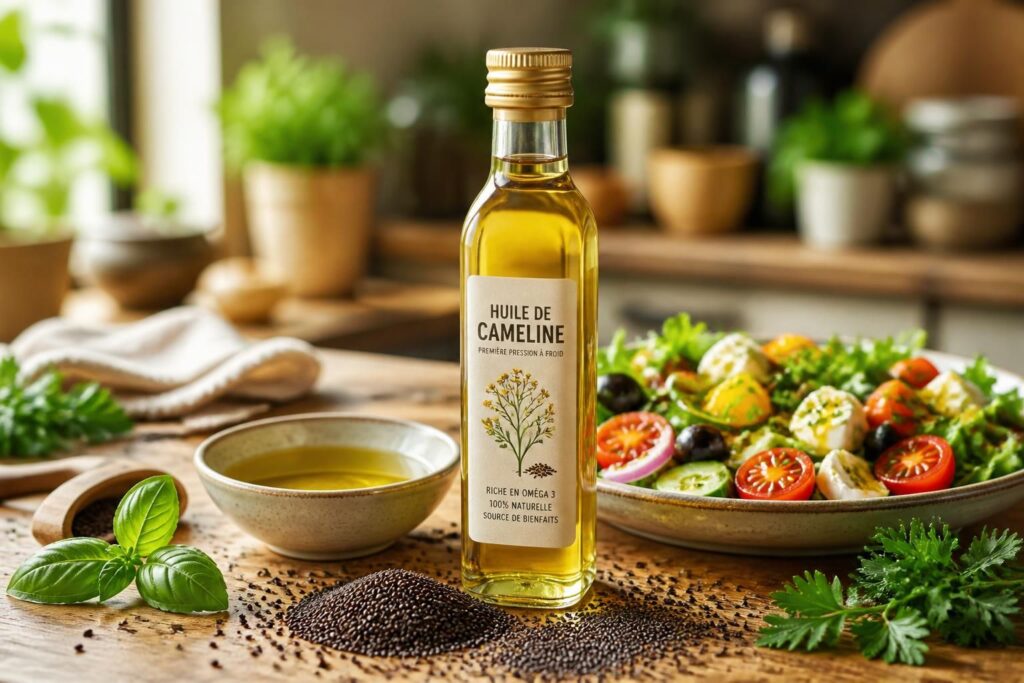 explorez les avantages de l'huile de cameline pour améliorer votre santé et sublimer vos plats avec ses propriétés nutritives uniques.