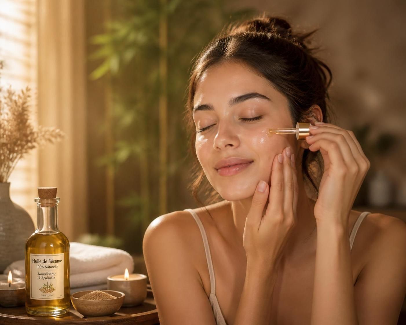 huile de sesame pour la peau decouvrez ses bienfaits naturels incontournables 1 découvrez les bienfaits naturels de l'huile de sésame pour la peau : hydratation, protection et revitalisation pour un teint éclatant et une peau en pleine santé.