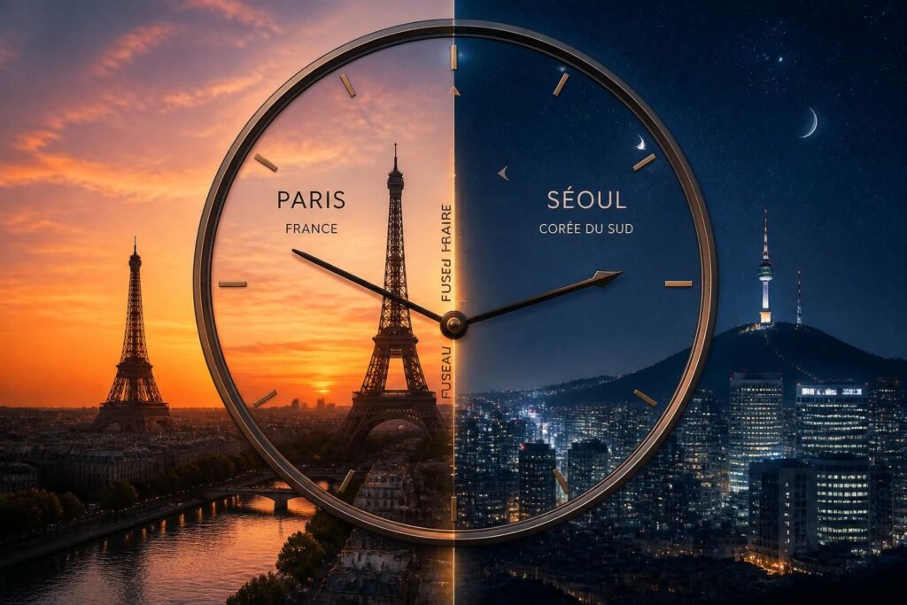 découvrez l'heure actuelle en corée du sud et comprenez le décalage horaire avec la france pour mieux planifier vos communications et voyages.